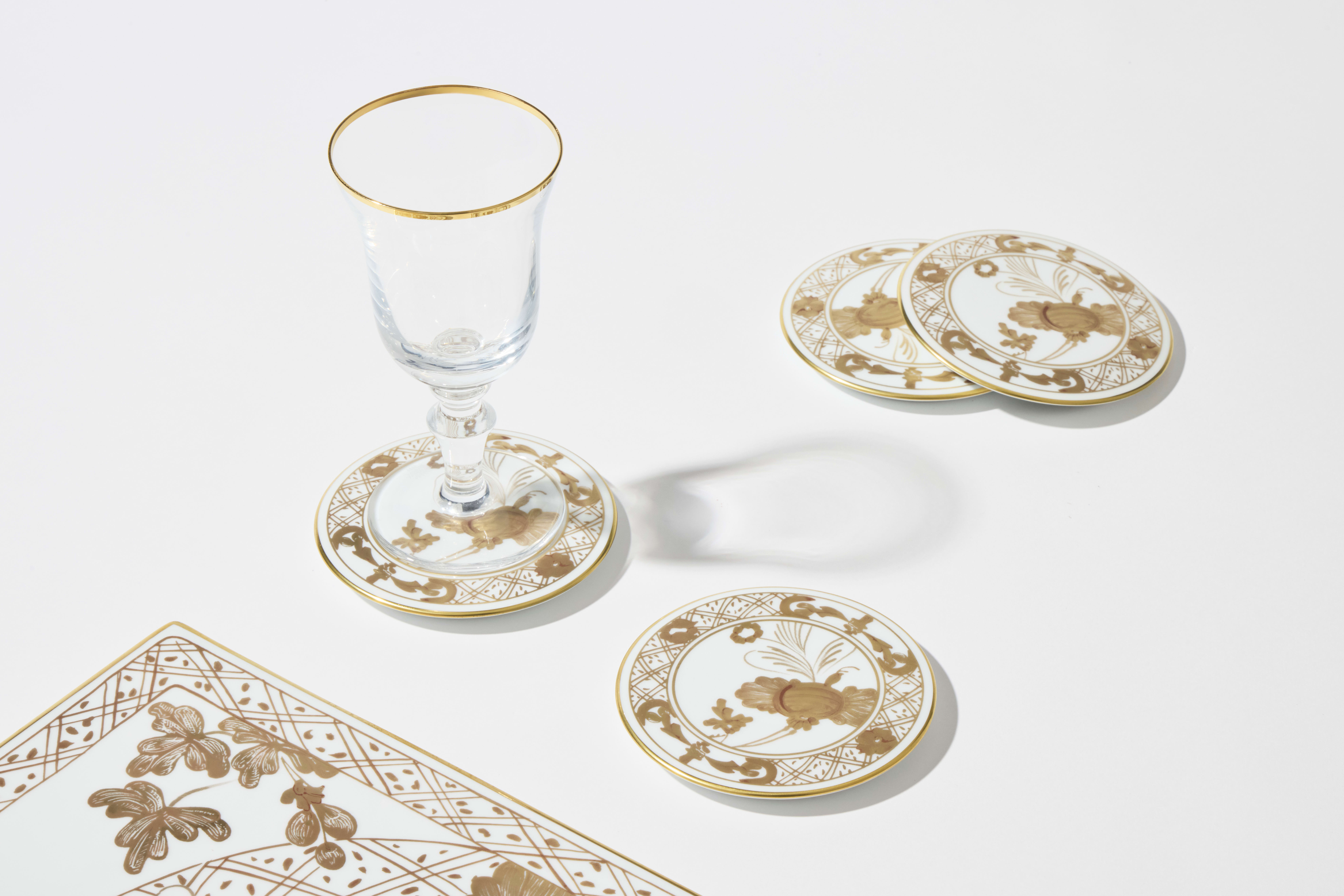 4 COASTERS | GINORI 1735